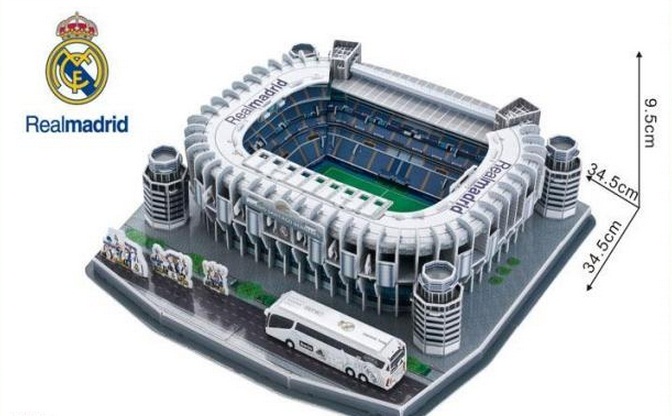 Mô hình siêu chi tiết 3500 MẢNH sân vận động Noucamp Barcelona  Lazadavn