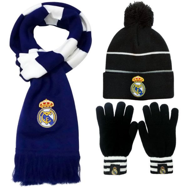 Bộ khăn len Real Madrid