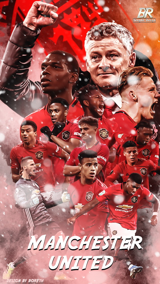 Poster dán tường Manchester United - Lưu niệm bóng đá