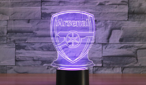 Đèn led 3d Arsenal