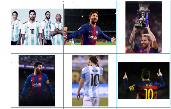 Decal cầu thủ Messi