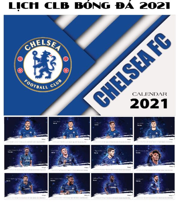 Lịch Chelsea 2021